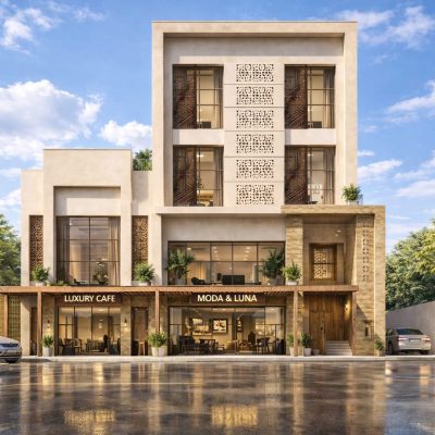 تجاري اداري ثلاث ادوار وميزانين بحي الريان بمدينة تبوك (5)