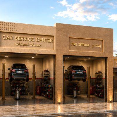 مشروع خدمات سيارات بحي التعاون بمدينة تبوك (13)