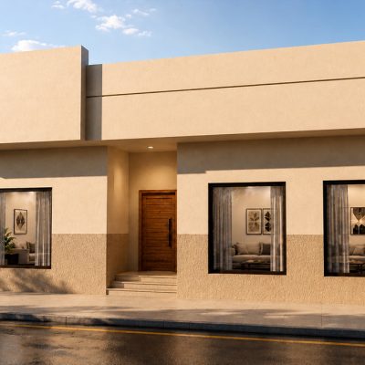 مشروع سكني دور أرضي بحي شمال الجامعه 594 بمدينة تبوك (4)