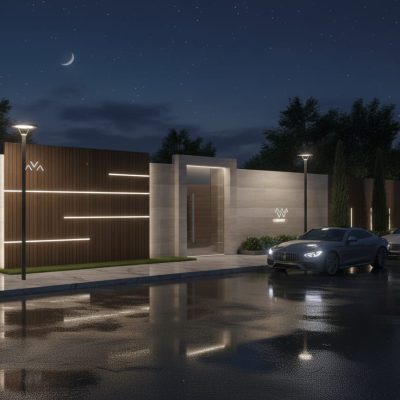 مشروع سكني دورين وملحق بحي البساتين بمدينة تبوك (2)