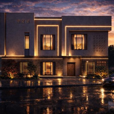مشروع سكني دورين وملحق بحي النخيل 1408 بمدينة تبوك (6)
