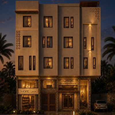 مشروع شقق مفروشة حي الشفا مدينة تبوك (1)