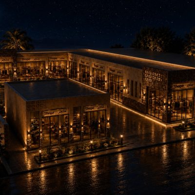 مشروع مجمع تجاري بحي الفيصلية مدينة تبوك (2)