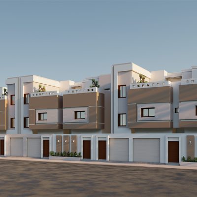 مشروع مجمع سكني بحي الورود مدينة تبوك (6)